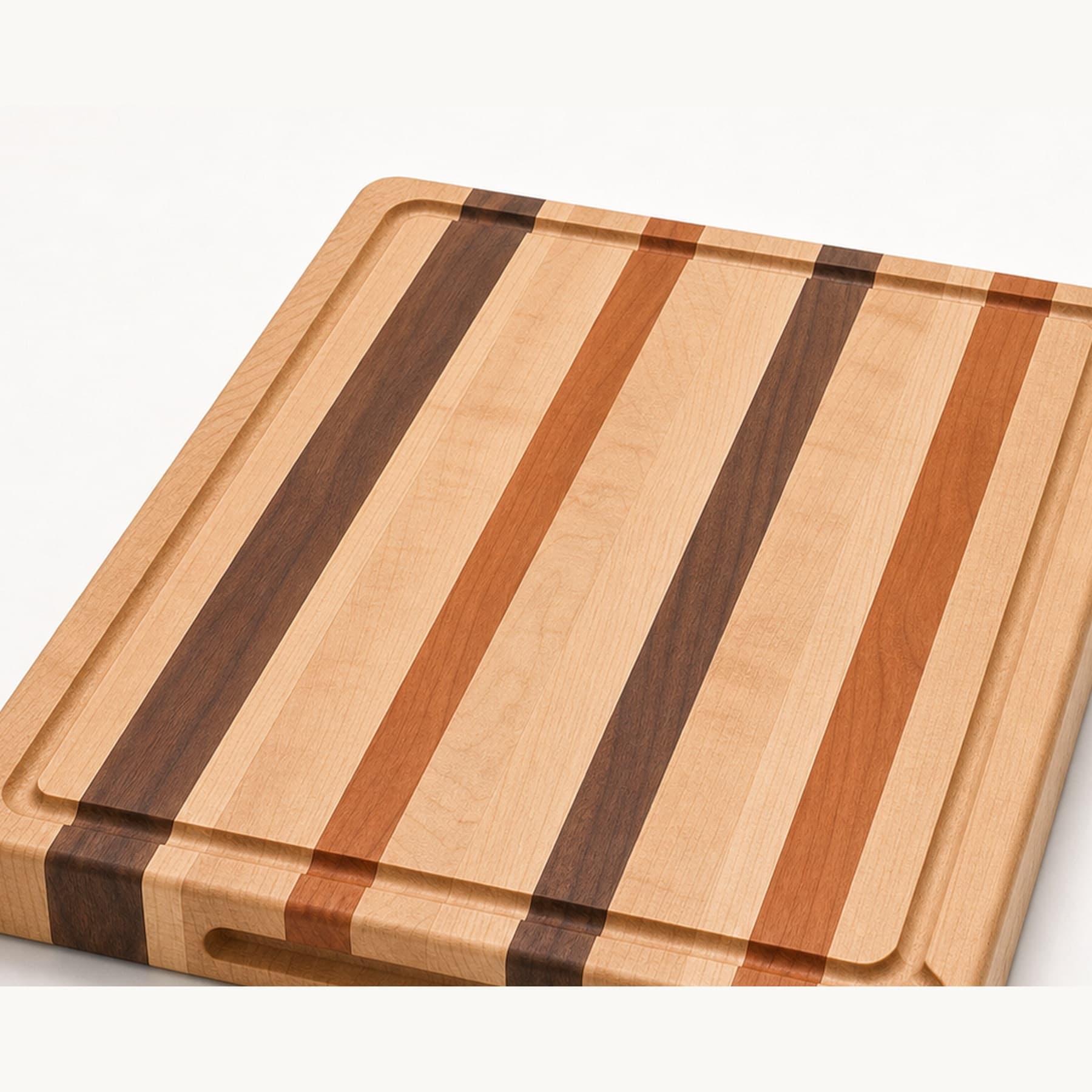 Close grain and material detail of Deep Groove Carving Board