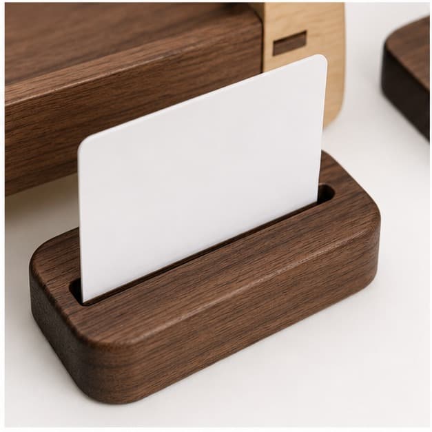 Close grain and material detail of Farmers Market Wood Display Riser Kit