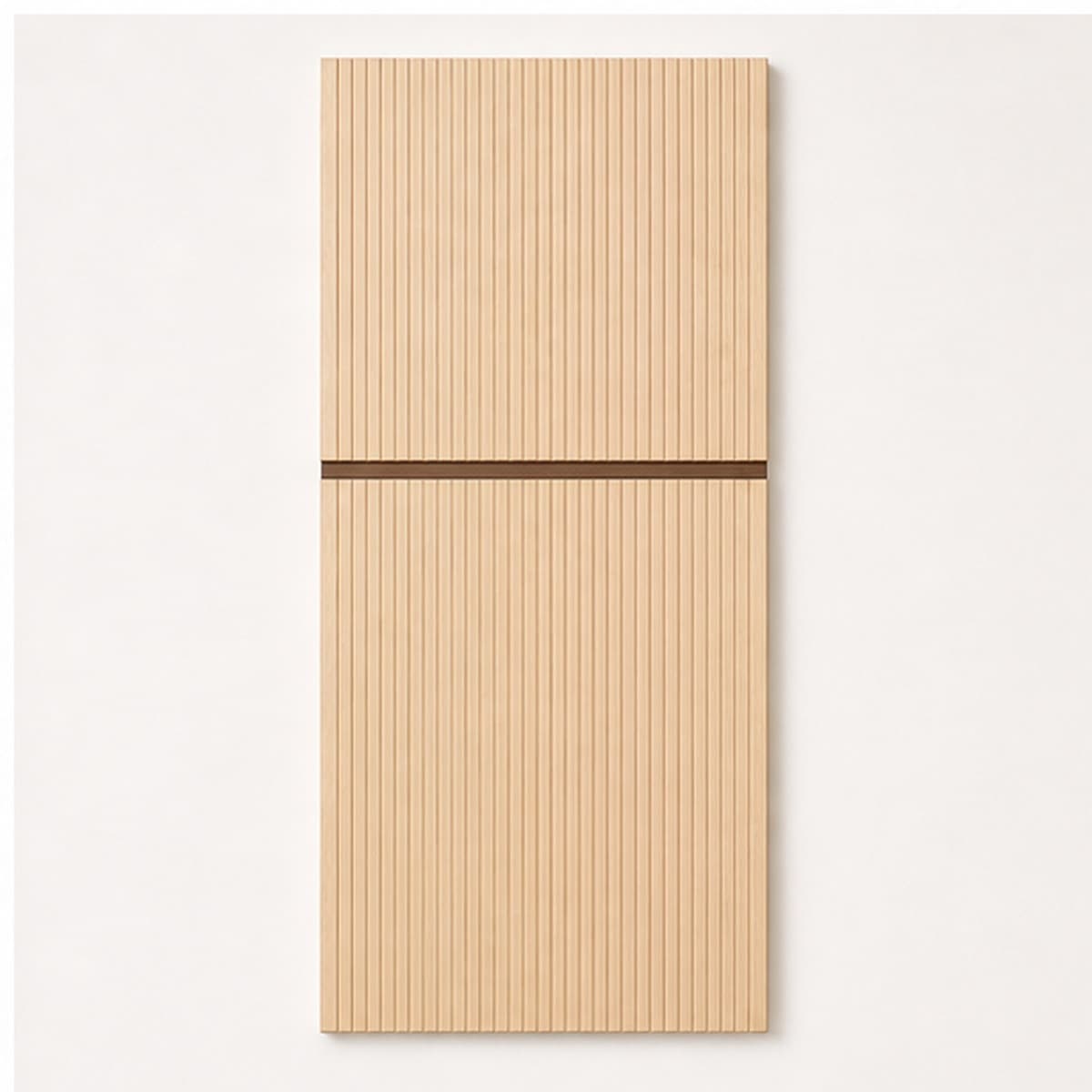 Fluted Tall Pantry Overlay Kit shown as a clean product-only view on a warm white surface
