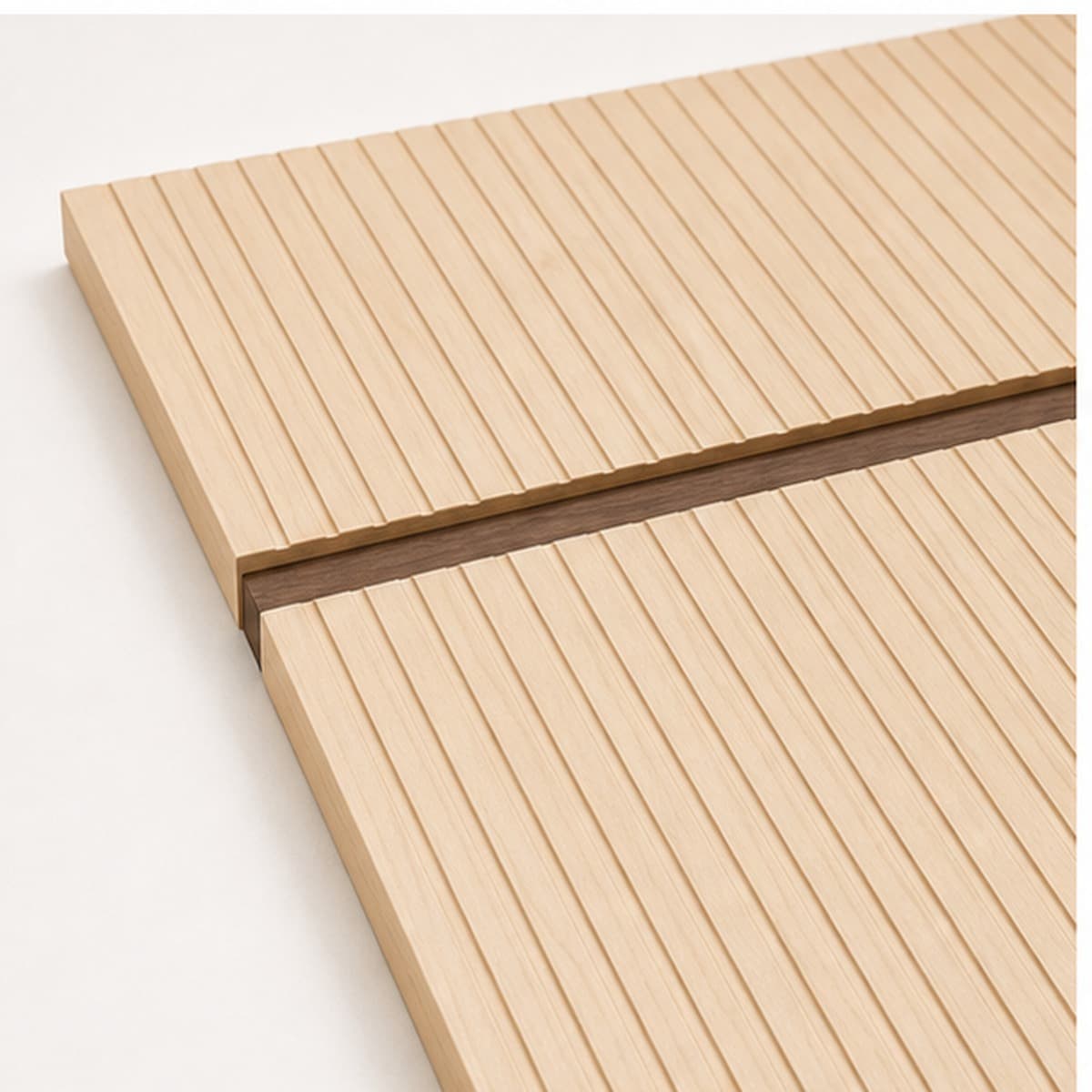 Fluted Tall Pantry Overlay Kit shown with parts, profile, or build details